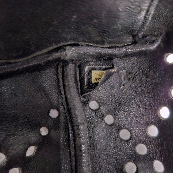 Chanel Black Patent Leather With Gold Chain Handles with Dust Bag & COA - Picture 9 of 16